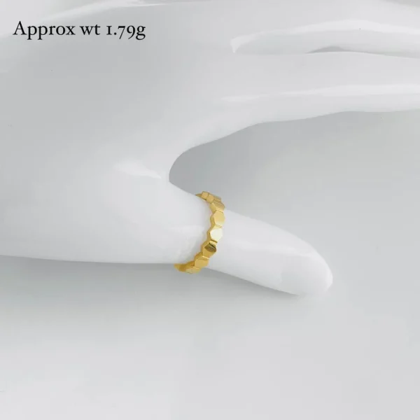 Octagon Cut Ring