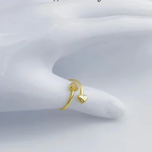 Double Heart Ring