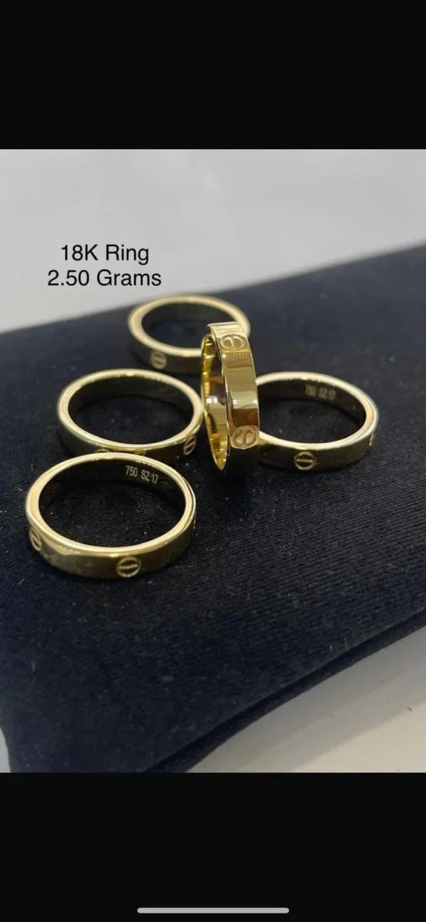 Band Ring 18k