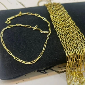 Paperclip Necklace 20”
