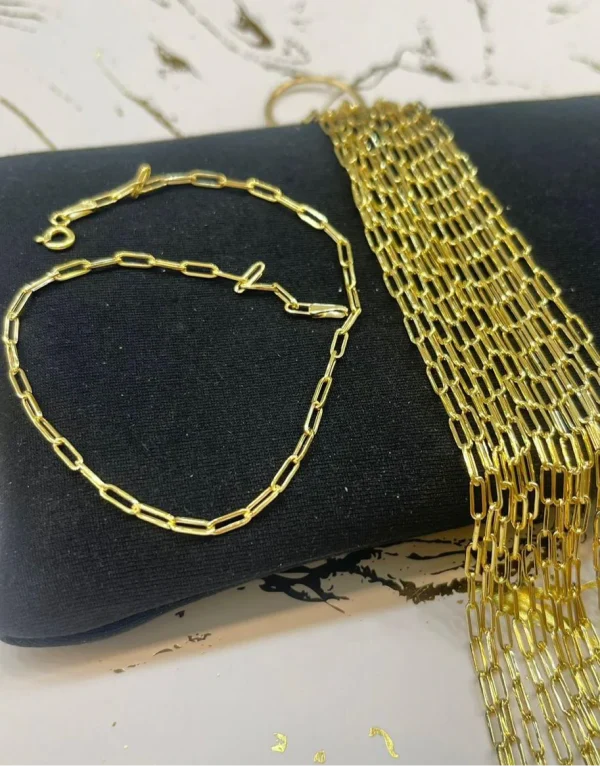 Paperclip Necklace 20”