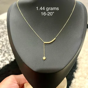 Heart with Beads Necklace